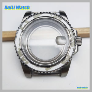 Watch Accessories Mens Watch Cases Steel Case For Japan NH35/36 Movement Transparent Back Cover