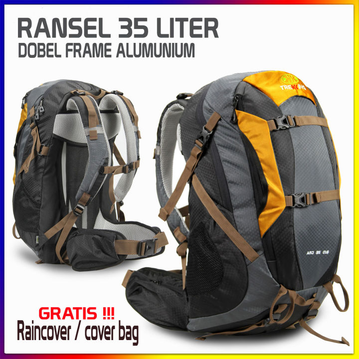 TAS RANSEL 35 LITER / Tas ransel murah trekking TRD 002 | Lazada Indonesia