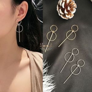 Orfila Simple Korean tassel pendant circle earrings JC4004-Orfila COD