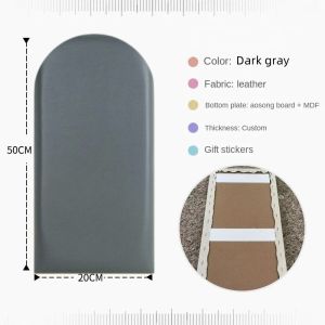 Anti-Collision Wall Stickers Soft Bag for Childrens Bedroom Anti-Collision Head Self Adhesive Wall Sticker 3D Self-adhesive Thicken Wall Stickers Anti-collision Wall Mat Pad Soft Foam Cushion Waterproof Wallpaper DIY Home Bedroom Decor