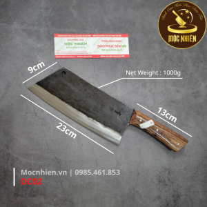 Dao Chặt Gà Vịt Xương Siêu Khỏe Siêu Cứng Không Tốn Sức Lực - Mộc Nhiên Phúc Sen - DC02 - Hàng Cao Cấp [ CHÍNH HÃNG ]
