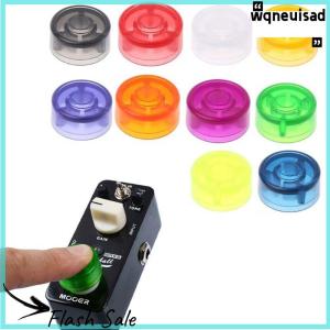 【WQ】 COD 1x กันเสียงสำหรับกีตาร์เอฟเฟคท์แบบเหยียบทำจากพลาสติกสีสันสดใส