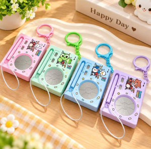 Đồ Chơi Trống Mini Có Âm Thanh | Móc Khóa Trống Kèm Bút Gõ Mini Treo Balo Nhỏ Gọn 5.5x7.5cm