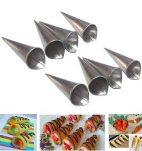 1 pcs cetakan kue cumcum / Cetakan kue kerucut / kue keong / cetak kue korneto