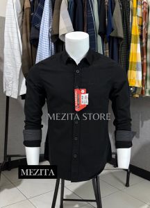 Kemeja Cardinal J3077 Hitam