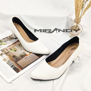 Mirandy Naomi Sepatu Wanita Sepatu Kerja Wanita Pantopel 7cm