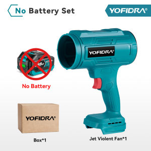 Electric Turbo Jet Fan 150M/S Turbo Blower Cordless Efficient Air Blower Violent Dust Blowing Power Tool For Makita 18V-21V Battery