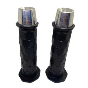 handgrip motor octagon universal super soft import handgrip + JALU STANG PCX CHROME universal bisa semua motor pcx adv nmax lexy beat vario scoopy mio kharisma supra ninja rcking dll MJ55