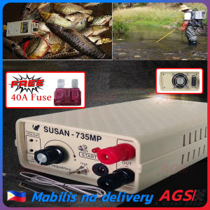 Susan 735mp electric fishing Ultrasonic Inverter electric fishing 12v full set DC12V 9999000W High Power Fishing High Power Machine Safe Inverter aparato High Power fish stunner Machine Safe Inverter for River Side Reservoir Side Fields Ponds