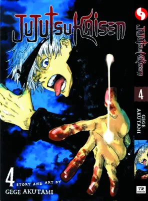 Vol. 4 English Manga Jujutsu Kaisen Japanese Manga English Version Physical Book Hardcopy