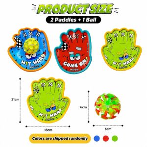 Educational Parent-Child Play Hand Catch Ball Toy Suction Ball Catch Set