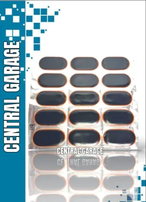 Maruni Tube Patch L2 (41x76 mm) Oval Lembar 15 pcs - Karet Tambal Ban Dalam
