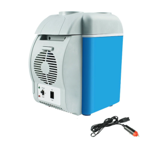 6L Capacity Low Noise Mini Refrigerator Warmer Cabinet Makeup Skincare Portable Fridge for Home Car 12V