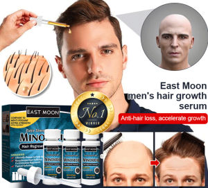 East Moon Mens Hair Growth and Thickening Serum Boost Hair Growth and Prevent Hair Loss.