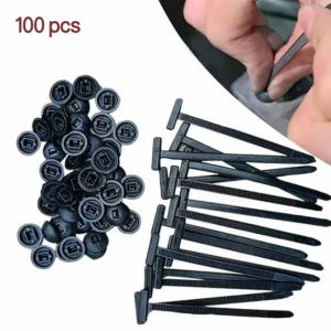 Car Motorcycle Tie Buckle Self Locking Nylon Buckle Nylon Universal Cable Tie Buckle Automotive Plastic Fastener Nylon Straps Wire Harness Fastener Automotive Motorcycle Cable Tie DIY Wiring Securement Ties