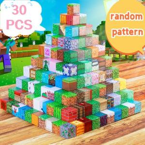 Magnetic Blocks Building Blocks Set Toy DIY Childrens Puzzle Assembling Toy My World Magnetic Block Educational Toys Adults Strong Magnetic Building Sets with Endless Creativity & Expandable Construction
