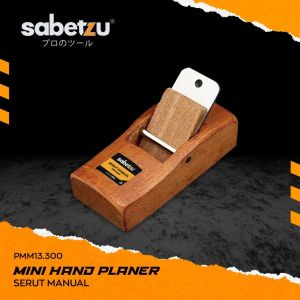 Sabetzu Mini Trimming Planer Ketam Pasah Serut Manual Alat Sugu Kayu - Alat Serut Tangan Mini Kecil Untuk Serut Parut Kayu - Manual Hand Planner Blade - Pisau Serut Kayu - Alat Serutan Kayu Papan Furniture Kerajinan Tangan Penyugu Kayu