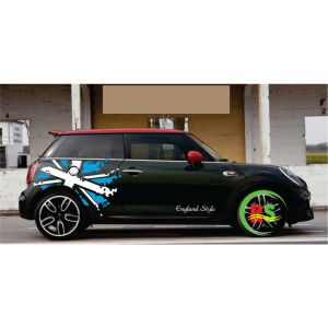 STICKER MOBIL INGGRIS MINI COOPER  YARIS HONDA JAZZ DLL CUTTING STIKER TERLARIS