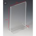 acrylic tent holder / akrilik tent card A5 tempat brosur Meja. 