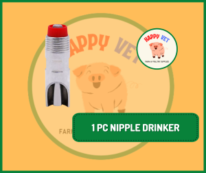 1 PC Stainless Pig Nipple Drinker Red for Sow Fattener Gilt Boar Automatic drinker duckbill type