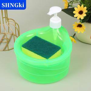 SHNGki Nhà Bếp Chất Tẩy Rửa Dispenser Xà Phòng Chủ Báo Chí Loại Tự Động Chất Lỏng Ổ Cắm Hộp Phụ Kiện Nhà Bếp Máy Rửa Chén Bàn Chải Kết Hợp