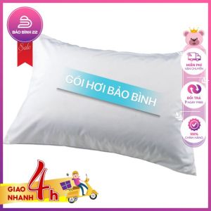 RUỘT GỐI HƠI CAO CẤP 40x60cm - CÓ DÂY KÉO GIẶT ĐƯỢC GÒN gối ngủ goi ngu goi hoi.Mềm mịn thấm hút mồ hôi tốt
