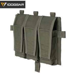 IDOGEAR แมงป่องเหล็กตัวน้อย CP สไตล์ AVS ฟลิปท็อปแบบสามชั้น ชุดเกราะยุทธวิธี 5.56 แผงทดแทนแผงหน้าโจมตี