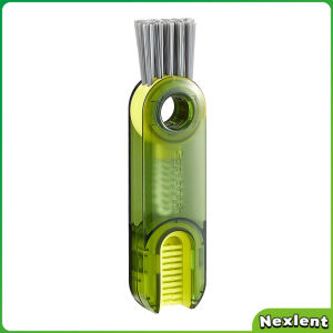 Nexlent Multifunctional Cup Lid Cleaning Brush Cup Cover Lid Cleaner Mini Cute Carrot Cleaning Brush