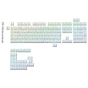 133Key Gradients Side Print Backlits Topographic Keycaps PBT Keycaps Durability Contour4.0 Design for Mechanical Keyboards