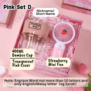 VTOM Personalised customized mug Glass Cup Custom Nama Special Gift Box Birthday Gift For Women Hadiah Birthday Wanita