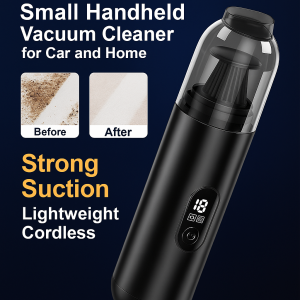 5-In-1 Smart Handheld Car Vacuum Cleaner Portable Rechargeable Strong Vacuum Cleaner 15000pa Bagyo Para Sa Car Home Pet Office