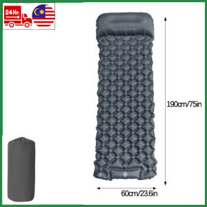 Camping Sleeping Mat Waterproof Air Mattress Hiking Inflatable Camping Bed Ultralight Travel Sleeping Pad