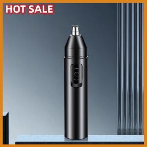 🔥🔥🔥dingdaocunz Black Electric Nose Hair Trimmer Ear And Nose Hair Trimmer Professional Painless Nose Hair Trimmer For Men And Women