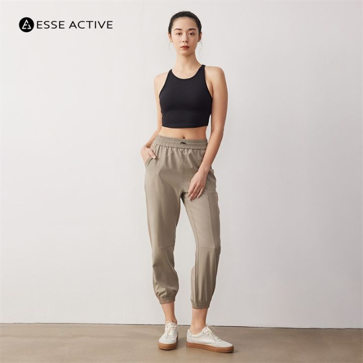 ESSE ACTIVE Cargo Pants Women's Baseline Pieced Jogger Cargo Pants