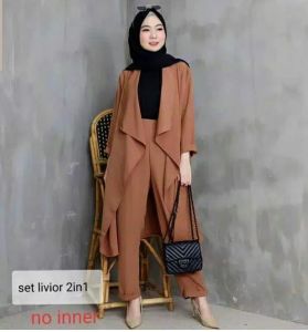 SETELAN OUTER DAN CELANA//SETELAN 2 IN 1//SETELAN TERMURAH//BAJU SETELAN TERLARIS