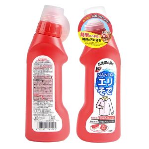 Japan LION TOP NANOX 250g Whitening Clothes Effective Oil Stain Removal Reduce Odor Collars Sleeves Use Remove Oil Sweat Stains Laundry Detergent Fresh Smell Safety Manset Garis Leher Memutihkan Baju Pakaian Tidak Mengandungi Agen Pendarfluor日本狮王美白衣物服清洁剂