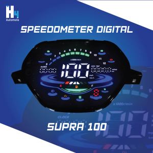 Speedometer Digital Supra 100 Spidometer Supra 100 Digital Speedometer H4