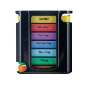 7 Day Week Pill Box Organizer Tablet Holder Medicine Tablet Drug Holder Storage Box Pillbox Case Organizer Container Kit