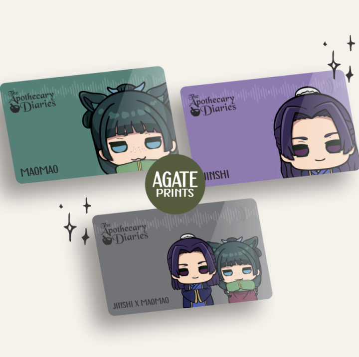 APOTHECARY DIARIES CHIBI ATM BEEP DEBIT BANK Card Skins Stickers ...