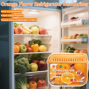 Orange Flavor Refrigerator Deodorizer Air Freshener Fresh And Natural Odor Remover 冰箱除臭盒