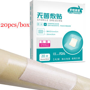 20Pcs Medical Waterproof Dressings Waterproof Wound Dressings First Aid Kit Bath Waterproof Dressings
