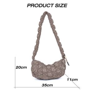Malambot at Stylish na Korean-Inspired Underarm Bag para sa Babae | Magaan Komportable at Maraming Gamit