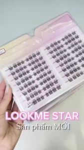 [99k/ 3 Hộp] Lông Mi Lookme Star (tặng 1 nhíp +1 keo/ đơn từ 3 hộp mi không sẵn keo) Tặng 1 nhíp / đơn từ 3 hộp sẵn keo