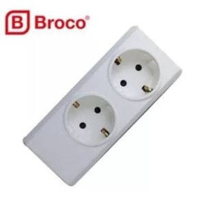 Stop Kontak Listrik Lubang 2 Broco OB Outbow Arde BROCO