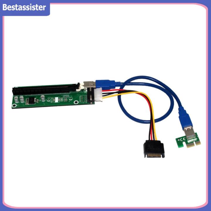 Rallonge PCI-E Express 1x Vers 16x Avec Câble USB 3.0 – Pour Carte Graphique