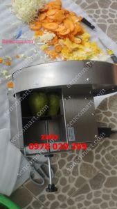 Máy cắt lát củ quả chạy điện