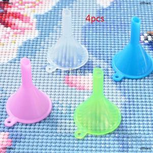 [COD] dfhws 4Pcs Painting Accessories funnel Bead Container Embroidery New