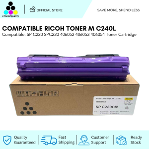 ETQ  SP C220 Compatible Toner Cartridge for Ricoh M C240FW / P C200W
