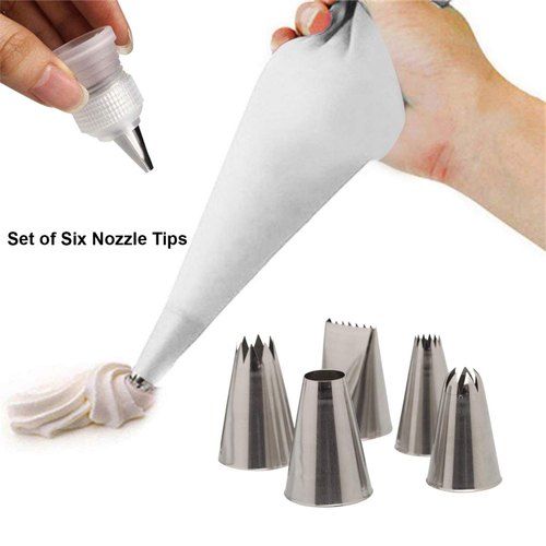 Yangli 6-Piece Nozzle Decorating Set with Icing Piping Bag 108015 Lazada  PH