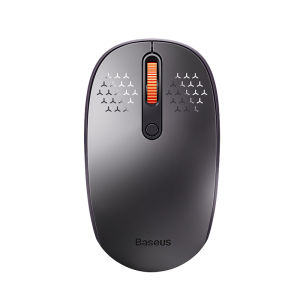 Baseus Silent Wireless Mouse2.4 GHz with USB Nano ReceiverOptical Tracking Ambidextrous PC / Mac / Laptop